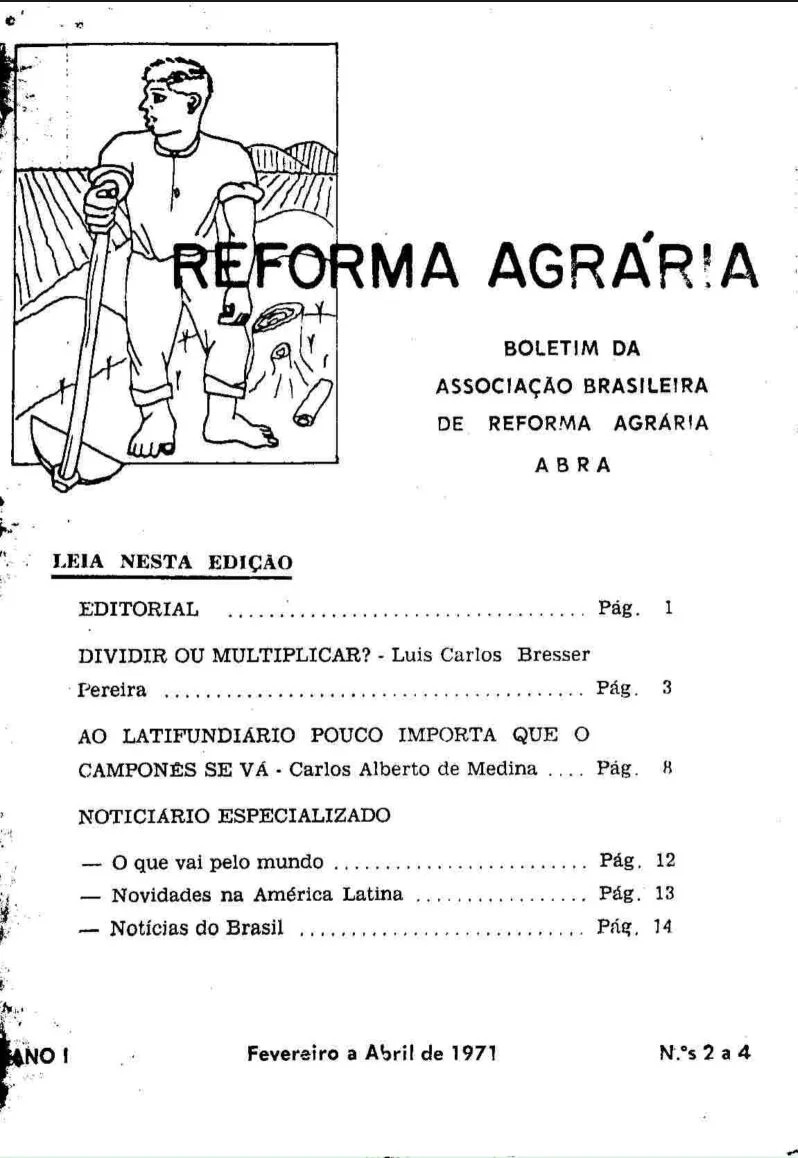 Revista da ABRA Ano 1 nº 2 a 4 (1971)