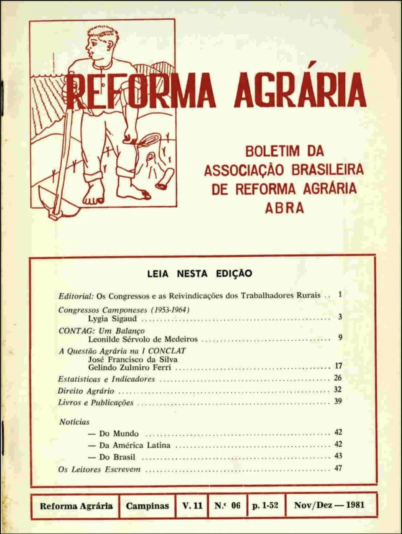 Revista da ABRA Ano 11 nº 6 (1981)