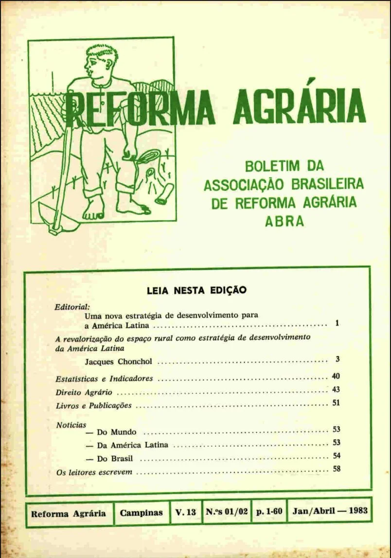 Revista da ABRA Ano 13 nº 1 e 2 (1983)