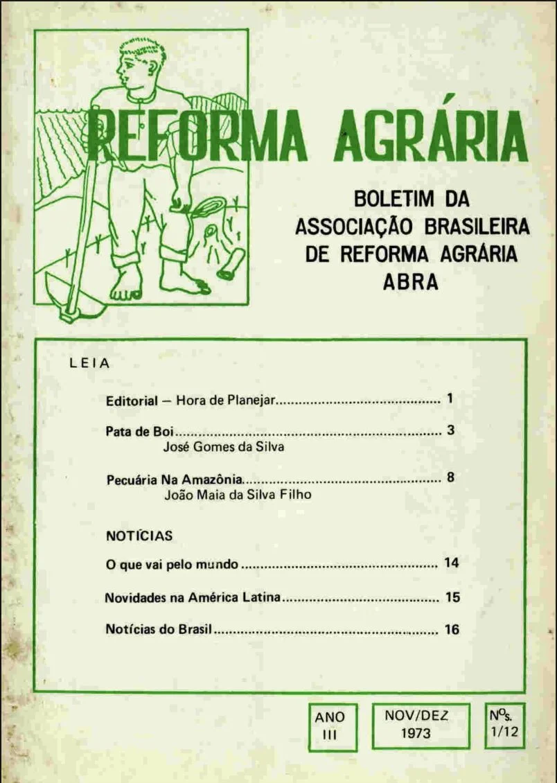 Revista da ABRA Ano 3 nº 11 e 12 (1973)