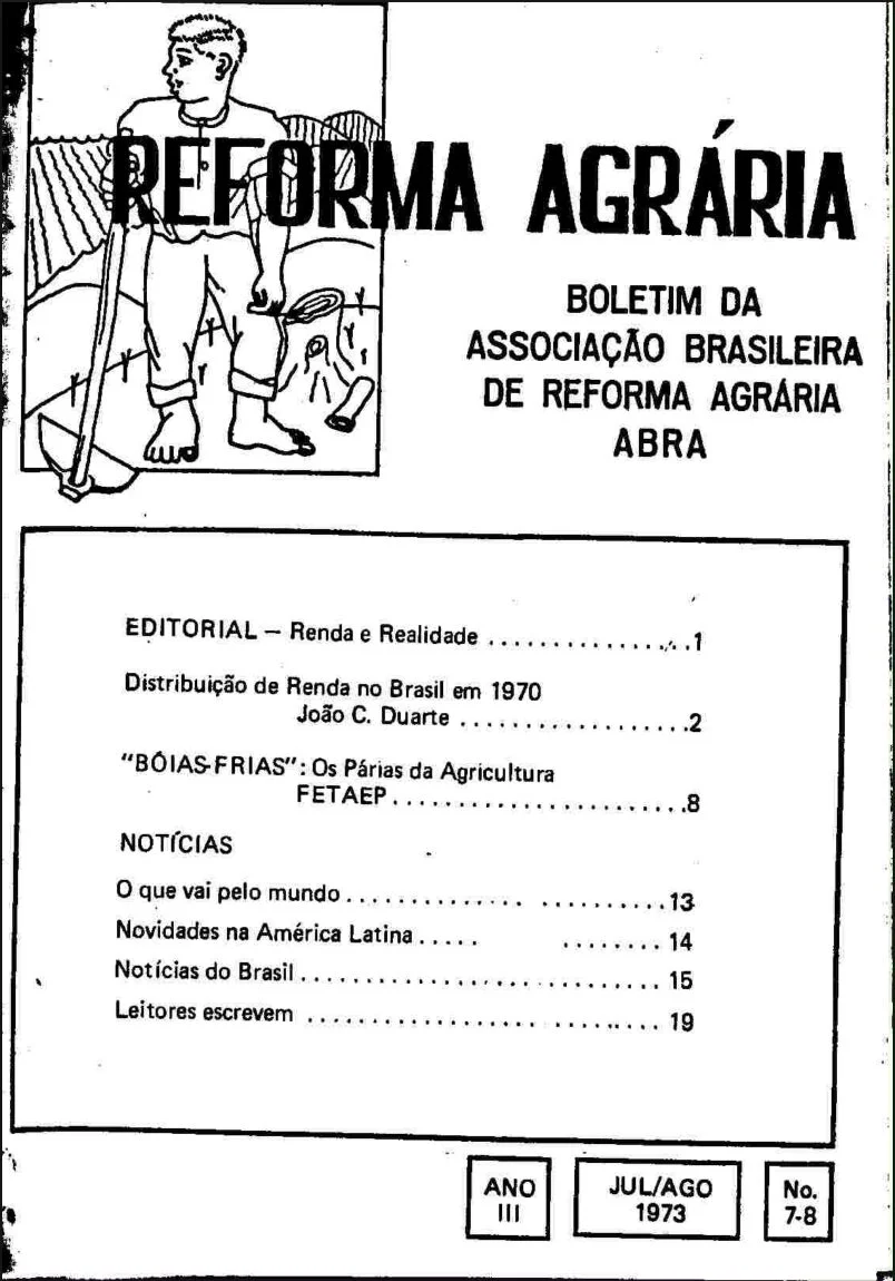 Revista da ABRA Ano 3 nº 7 e 8 (1973)