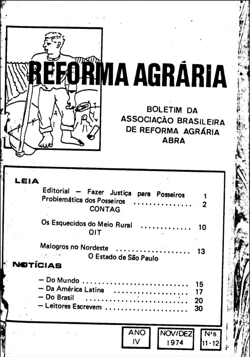 Revista da ABRA Ano 4 nº 11 e 12 (1974)