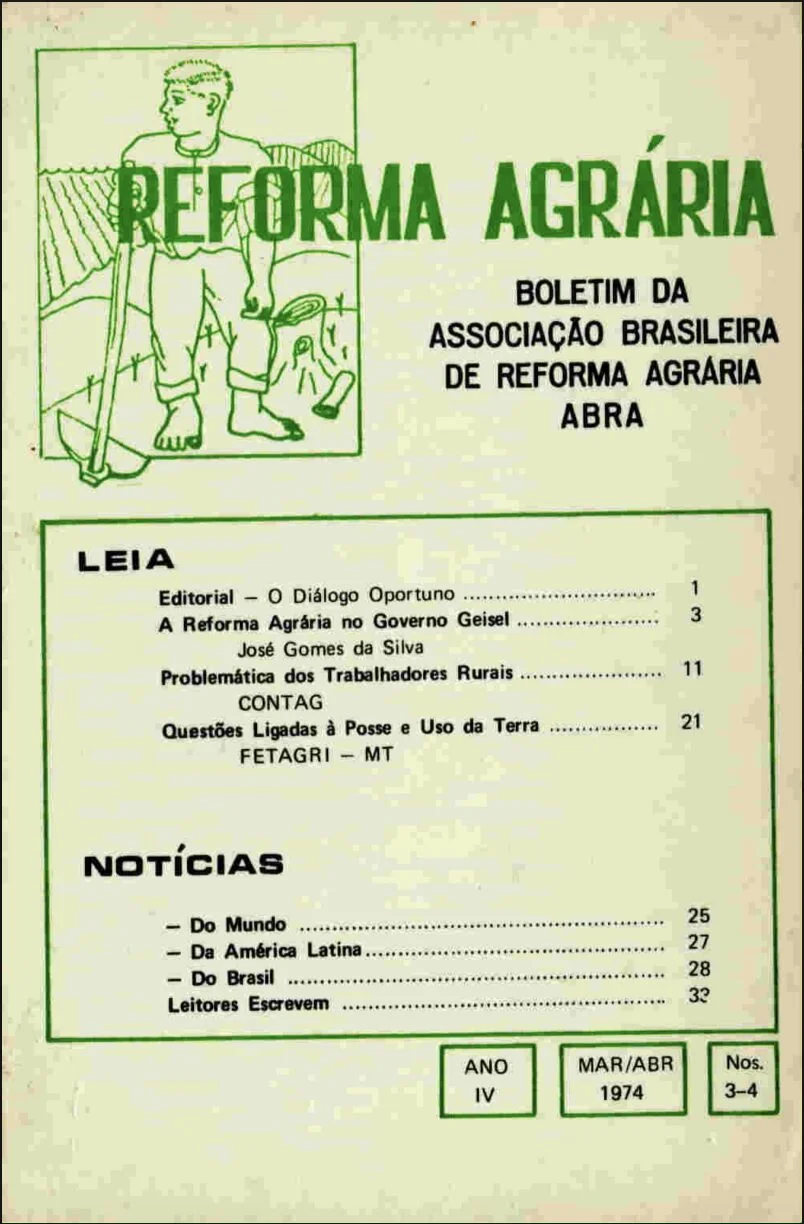 Revista da ABRA Ano 4 nº 3 e 4 (1974)