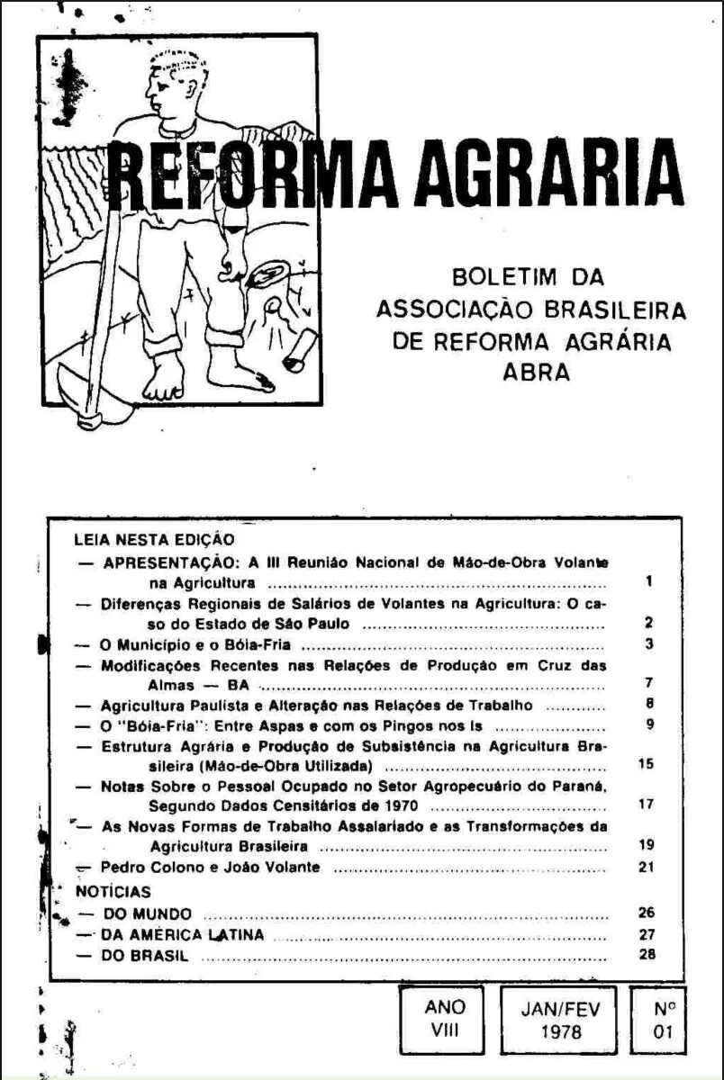 Revista da ABRA Ano 8 nº 1 (1978)